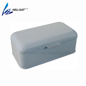 High quality cube stainless steel bread box metal bread box