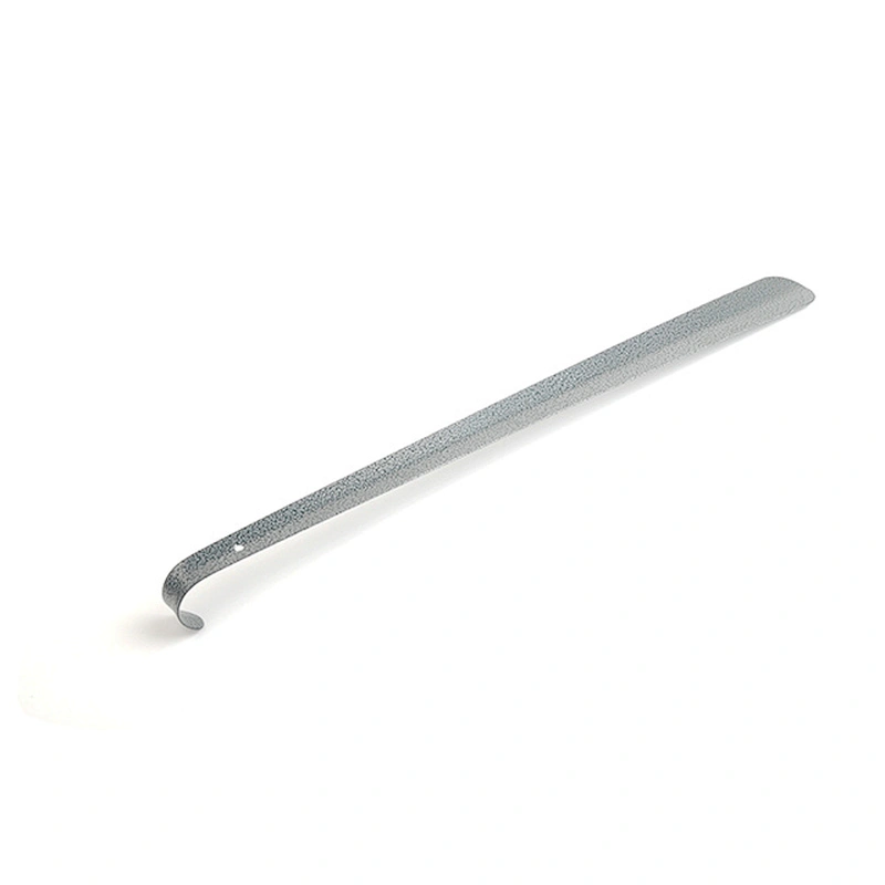 Hot Selling Custom Laser Logo Metal Long Handle Shoe Horn
