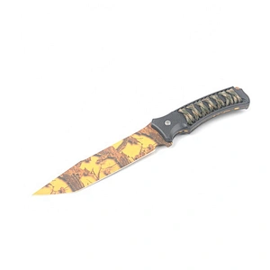 Customized Outdoor ABS Handle Design Stainless Steel Blade   Survival Knife