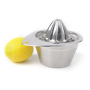 Food grade manual metal lemon squeezer stainless steel
