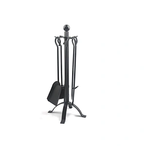 Garden fireplace high quality complete cast Iron fireplace tools set