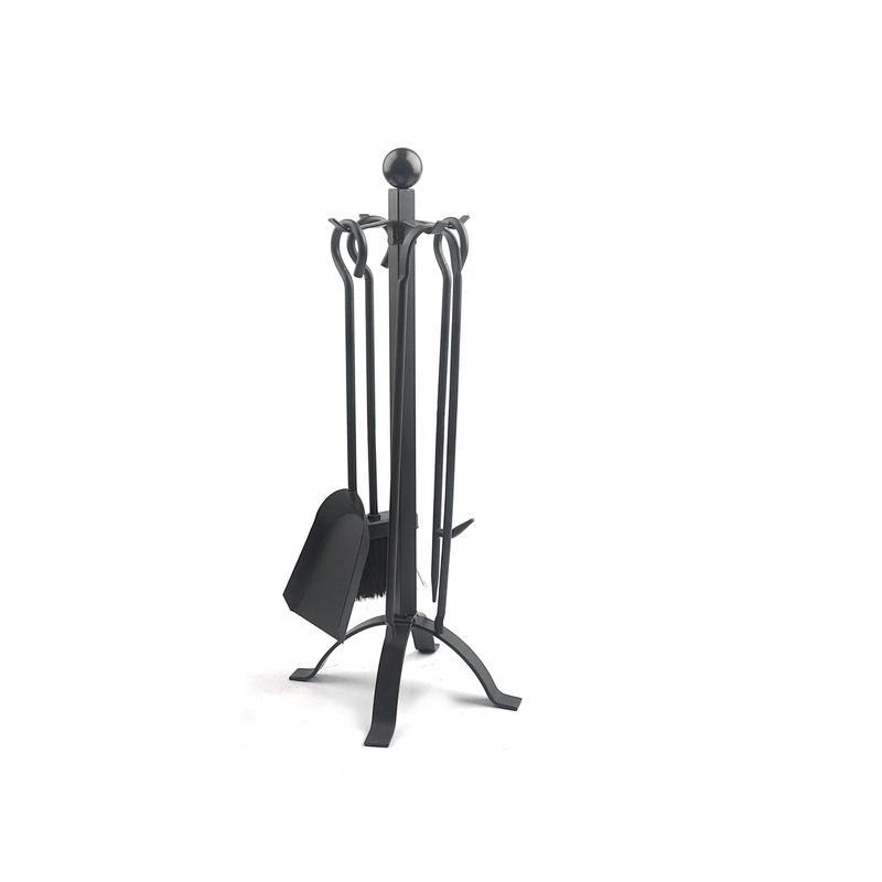 Garden fireplace high quality complete cast Iron fireplace tools set