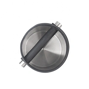 Stainless steel coffee tools coffee knock box coffee grounds box