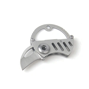 Portable multi folding gift mini knife with keychain