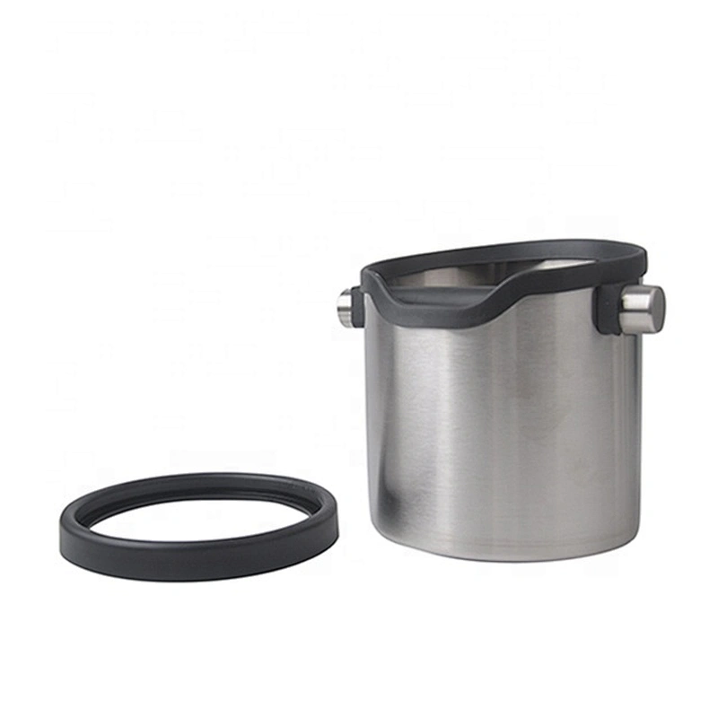 Stainless steel coffee tools coffee knock box coffee grounds box