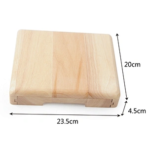 Wooden Cheese set cutting board  Cheese Knife 4pcs Set