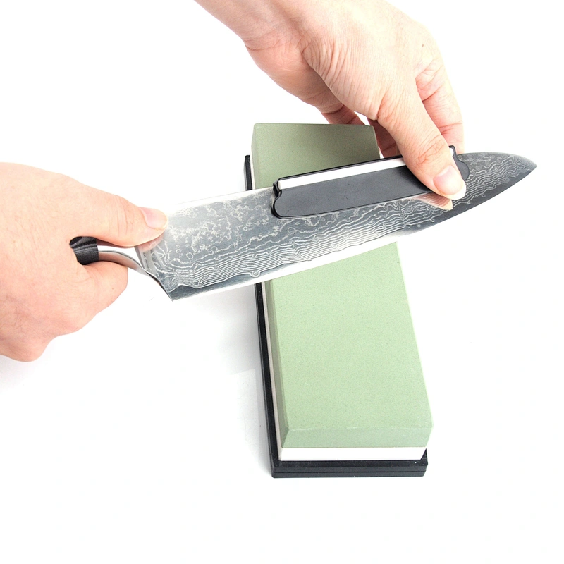 Double Side China Premium Knife Sharpening Stone Natural Whetstone 1000 6000