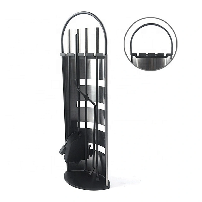 Newest Design Luxury Wrought Iron Fireplace Tool Set