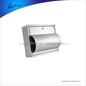 Residential Outdoor Rural Roadside stainless steel Mail Box Key Lockable Office Letter box