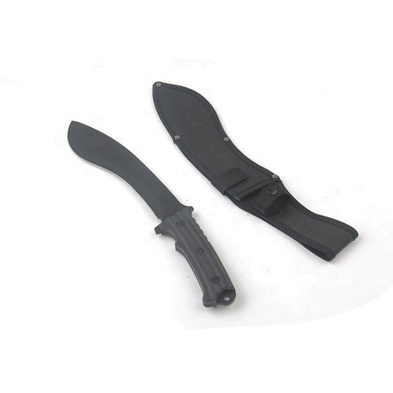 Multifunctional stainless steel outdoor hunting survival knife with sheath