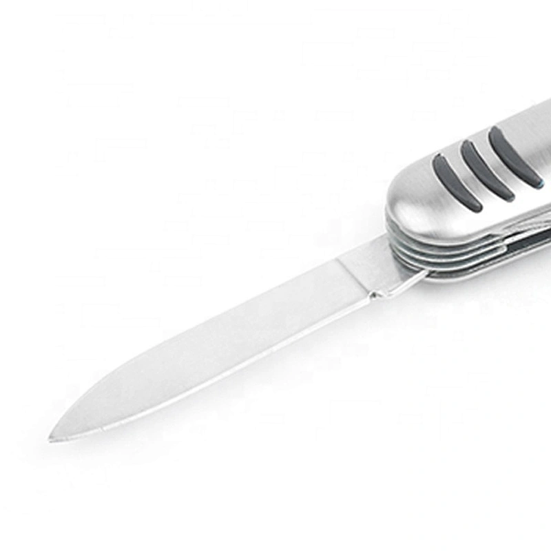 Mini Style 10 In 1 Multi Purpose  Stainless Steel Blade Folding Pocket Survival Knife Tools