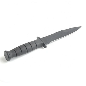 Glock Style Stainless Steel Outdoor Camping Survival Hunting Knife with Sheath