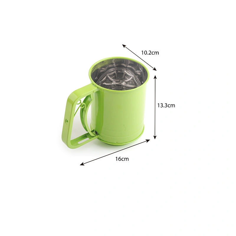 Powder coating baking tools high quality stainless steel flour sifter