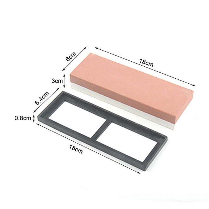 Whetstone 2 IN 1 Sharpening Stone 600/1500  Grit Water stone Knife Sharpener