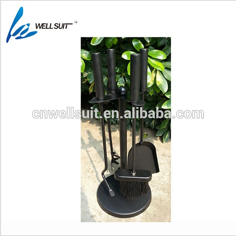 High Quality Rustic indoor outdoor iron Fireplace Tool set