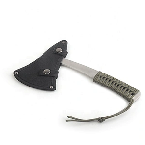 Multi Function Stainless Steel Survival Axe Hatchet with Paracord Handle