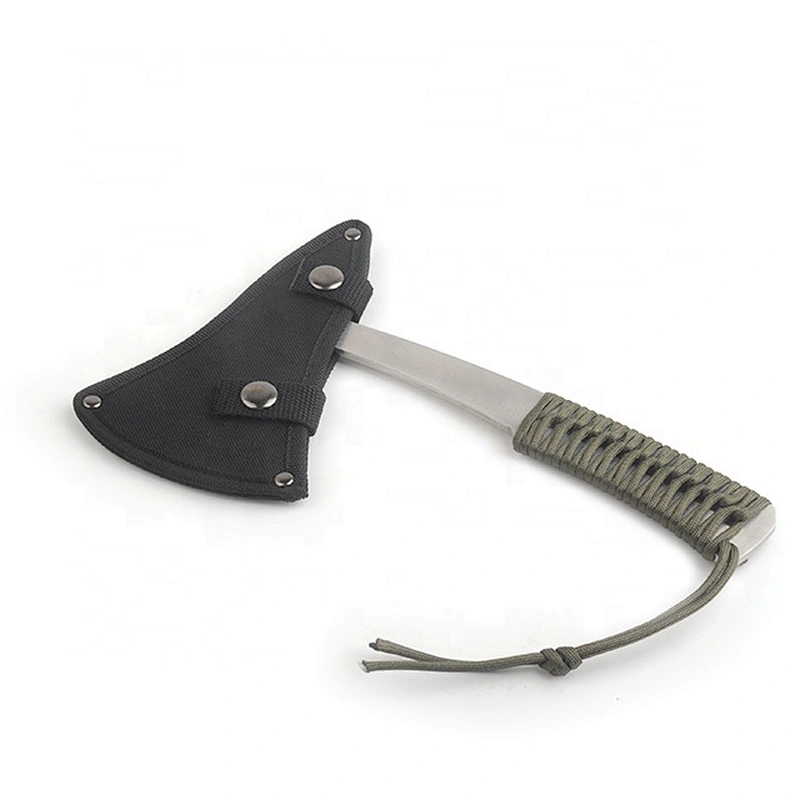 Multi Function Stainless Steel Survival Axe Hatchet with Paracord Handle