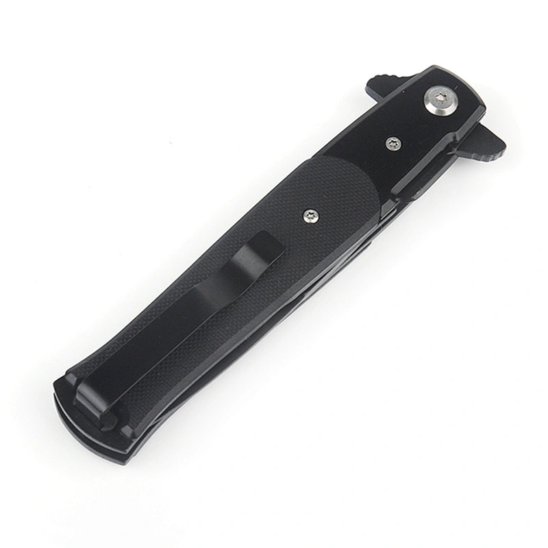 Edge Small Blades Stainless Steel Straight Knives Blade Pocket Folding Survival Titanium Personalized