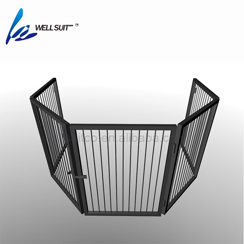 Good price fireplace screen fire screen With Black Powder Coating for fireproof