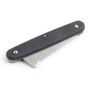 Black Color Wood Handle Stainless Steel Folding Knife for grafting trees