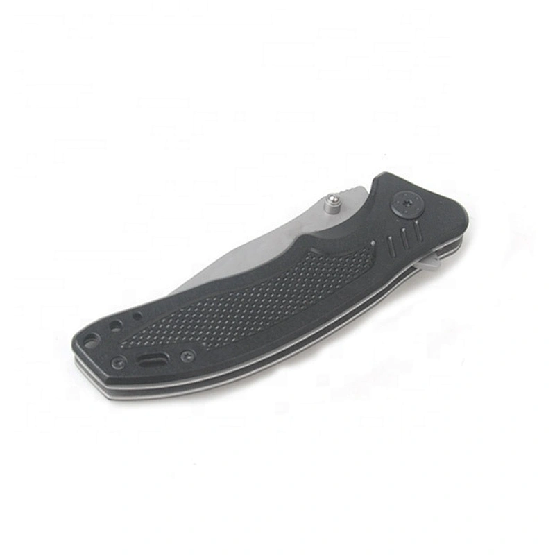 Outdoor Stainless Steel Blade  Pocket Camping Knife with Aluminium handle