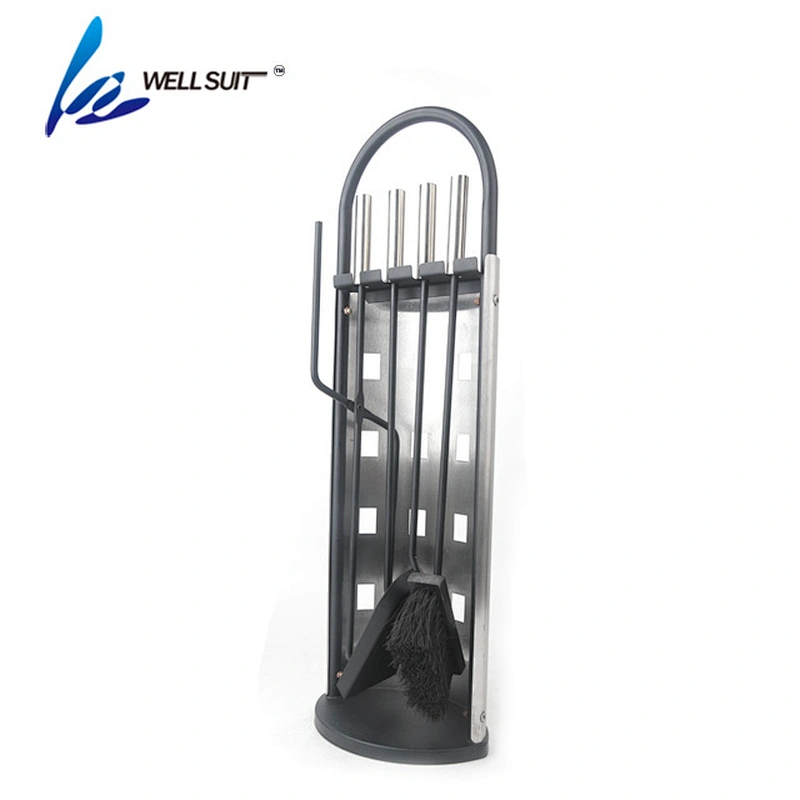Hot selling modern stainless steel fireplace accessory