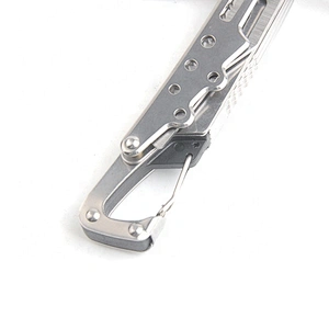 All Stainless Steel  Multi-Purpose Stainless Steel Combination Plier Tools with Buckle