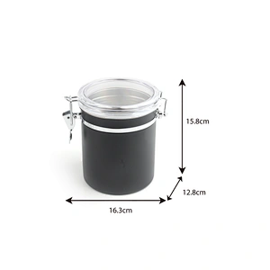 Coffee bean storage airtight stainless steel coffee canister