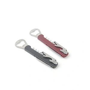 Professional Stainless Steel Wine Opener PP Plastic Hand Screw Corkscrew Bottle Opener Can Beer Opener