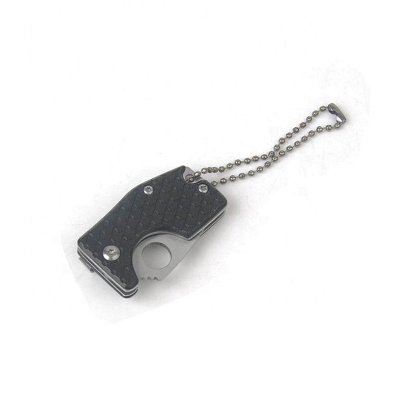 Professional folding mini multi gift knife with keychain