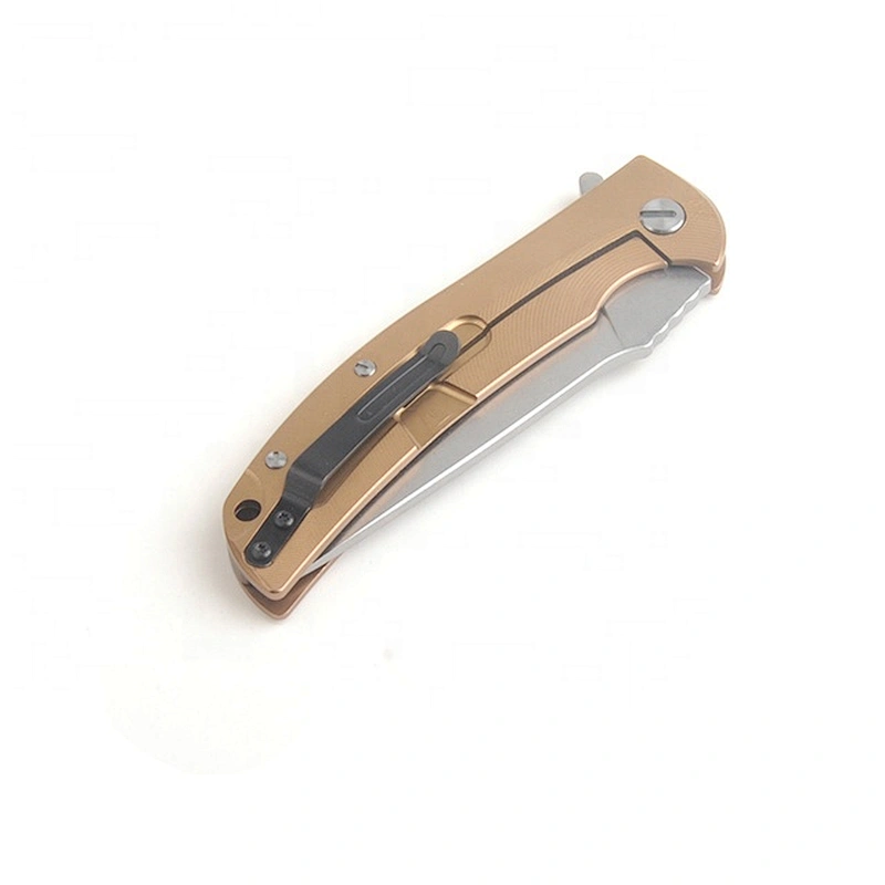 New design hot selling stainless steel outdoor survival folding knife