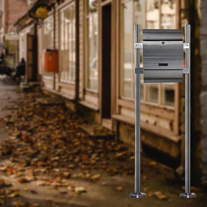 Hot selling stainless steel letter box waterproof standing mail box