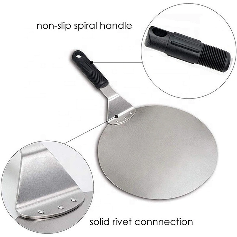 Easy-to-use new design hot selling pizza shovel with plastic handle