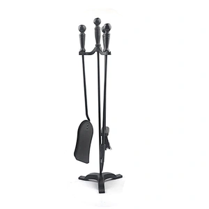 Fireplace Accessories Cast Iron Fire Log Fireside Fireplace tools sets
