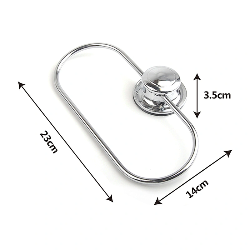 Towel Ring Hand Towel Holder for Bathroom Hand Towel Racks Wall Mount Bathroom Hardware Simple Round