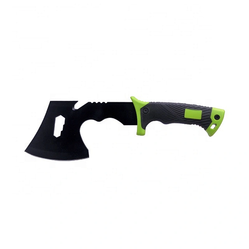 Multi-purpose Stainless Steel Outdoor Tool Hatchet Survival Camping Axe with non-slip handle