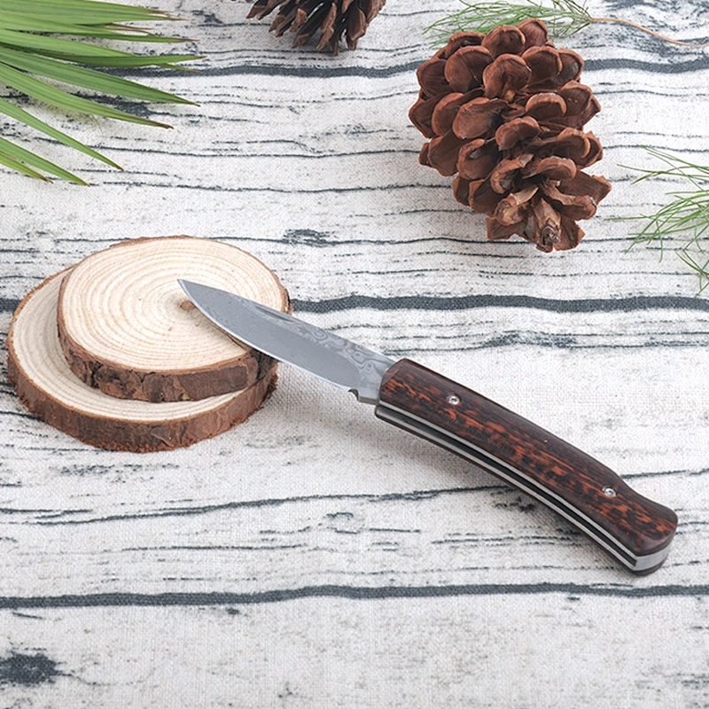 Folding Damascus Pocket Knife