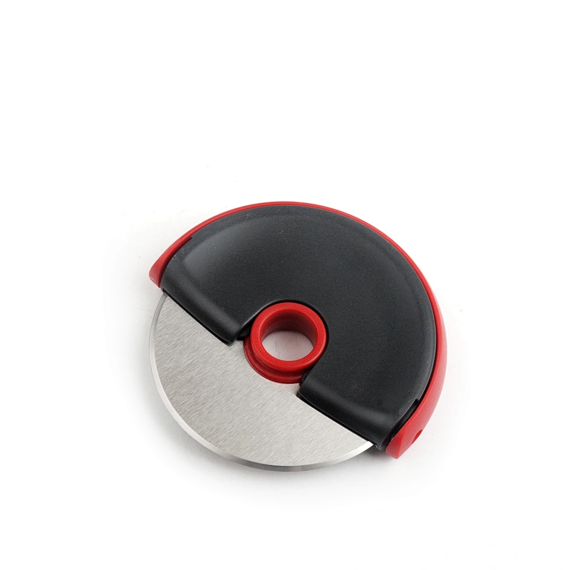 High quality plastic blade easily cuts plastic pizza cutter