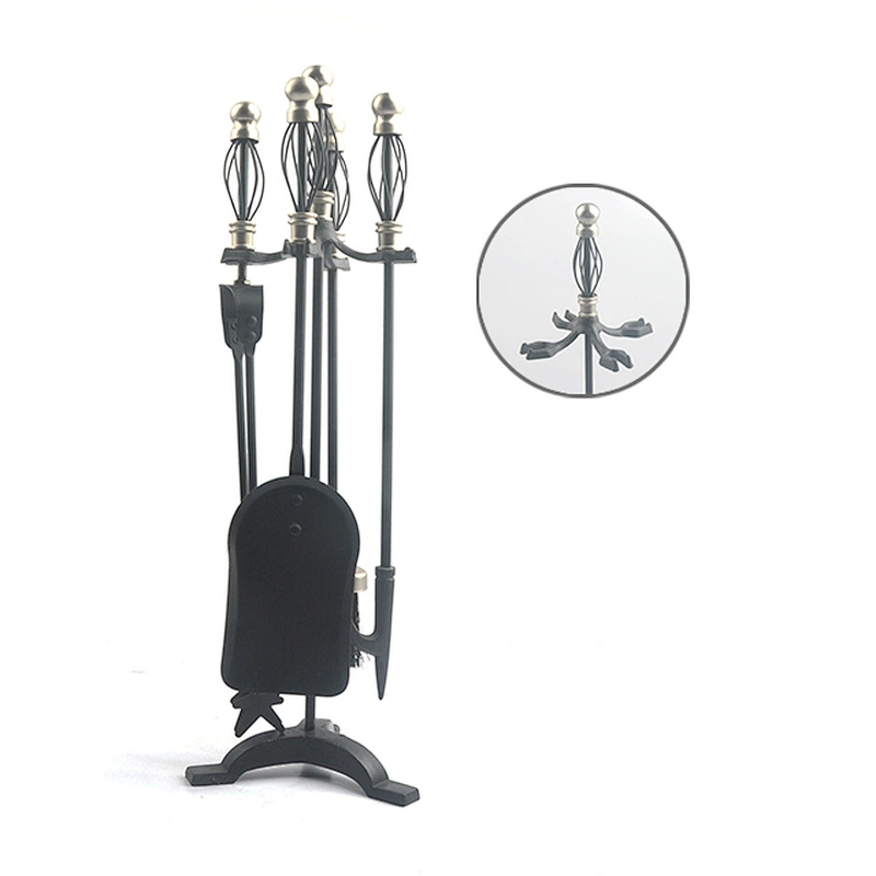 Fireplace Accessories Cast Iron Fire Log Fireside Fireplace tools sets