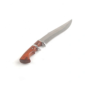 High Quality Hardness Stainless Steel Blade Pakka Handle Outdoor Survival Hunting Knife