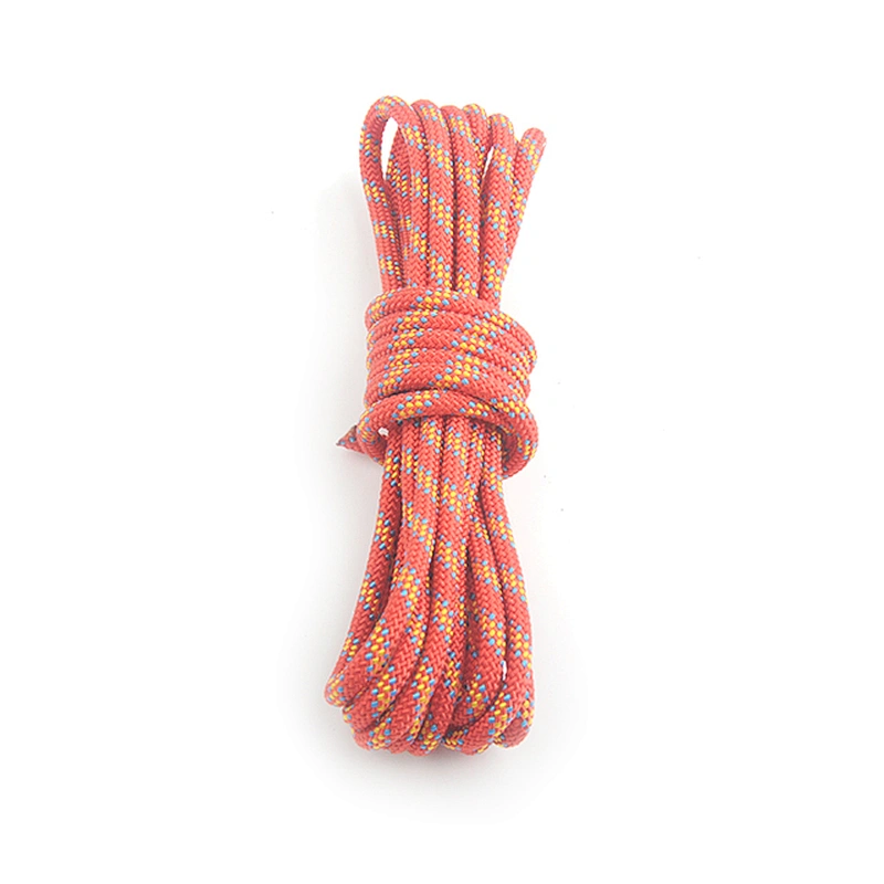 Customized  Polypropylene Rescue Safety Outdoor Climbing Static Nylon Rope with clasp