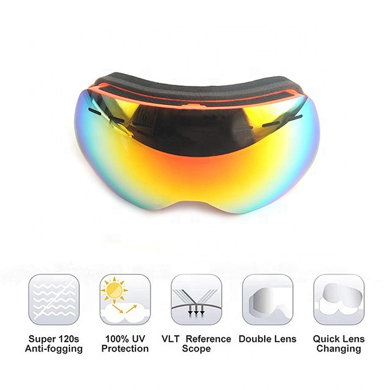 Outdoors winter sport glasses board skiing snow glasses