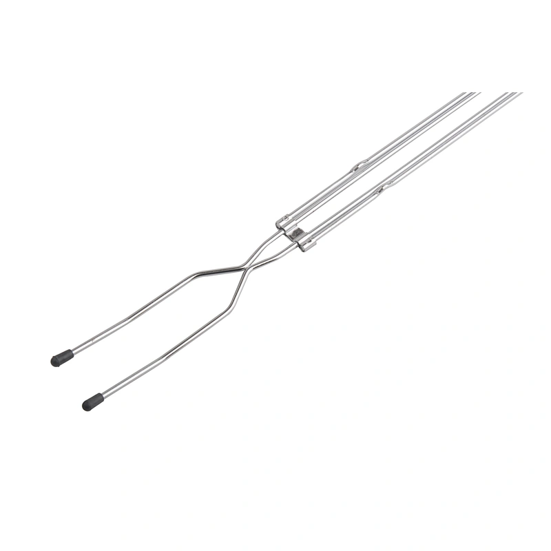 Set Roasting Forks with Bag Camping Hot Dog Telescoping Sticks Skewers BBQ Forks Stainless Steel