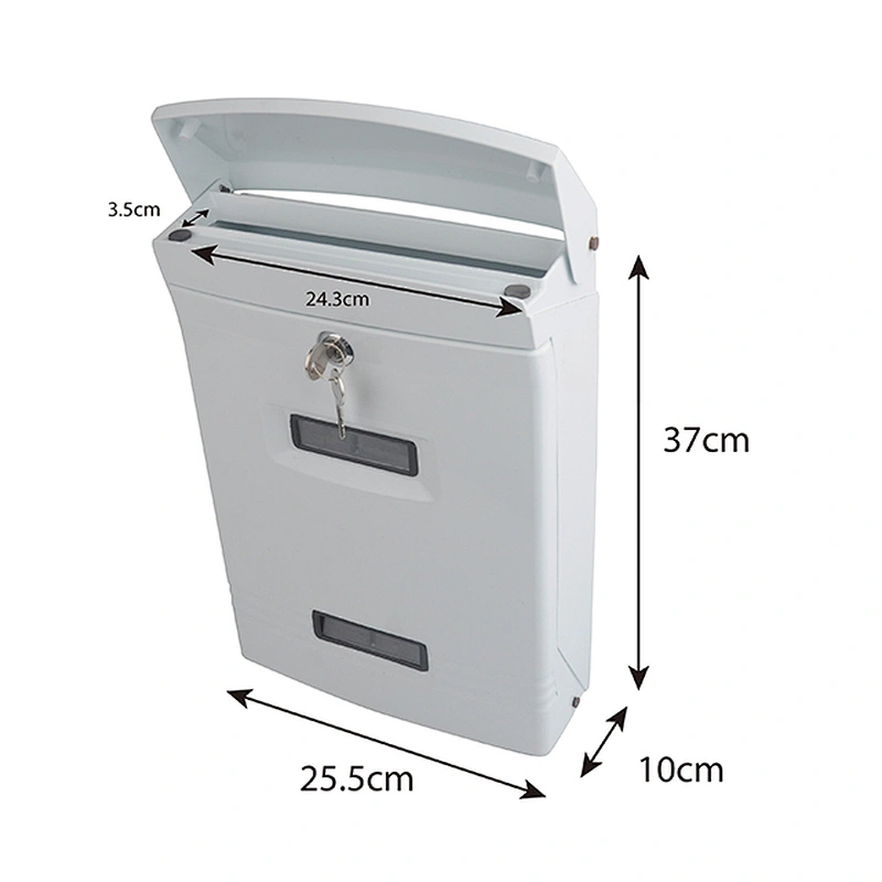 Hot sales iron letter box newspaper box postbox for outdoor