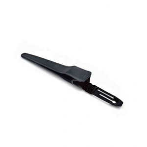 Non Slip Handle Stainless Steel Blade Fish Diving Knife with ABS Sheath