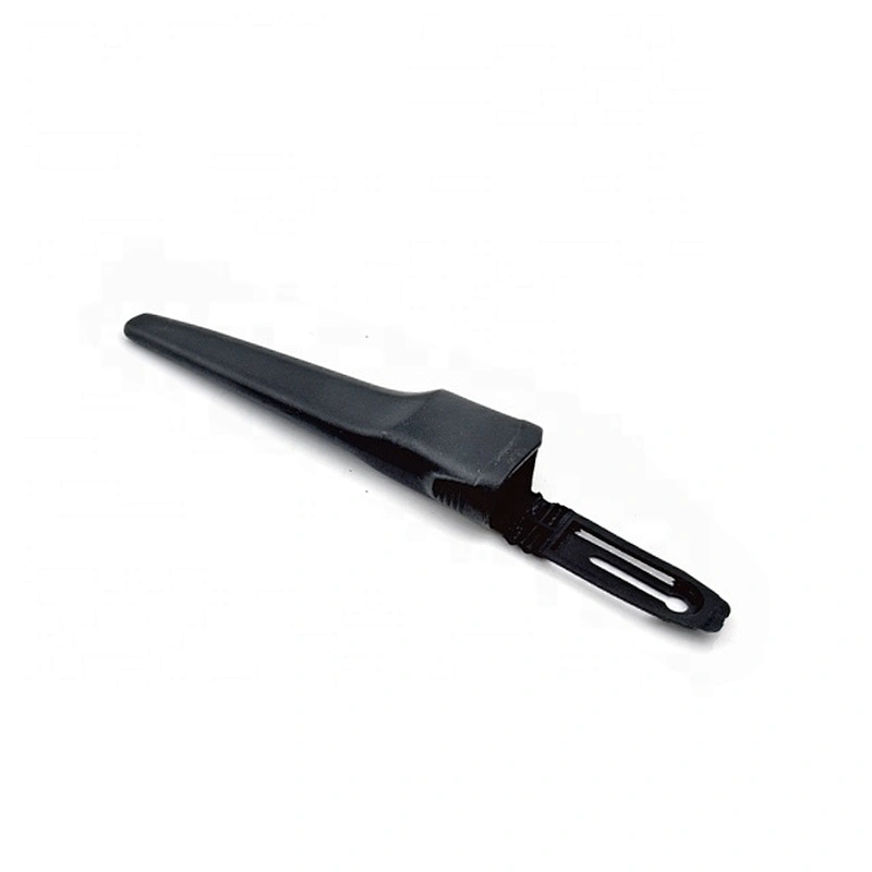 Non Slip Handle Stainless Steel Blade Fish Diving Knife with ABS Sheath