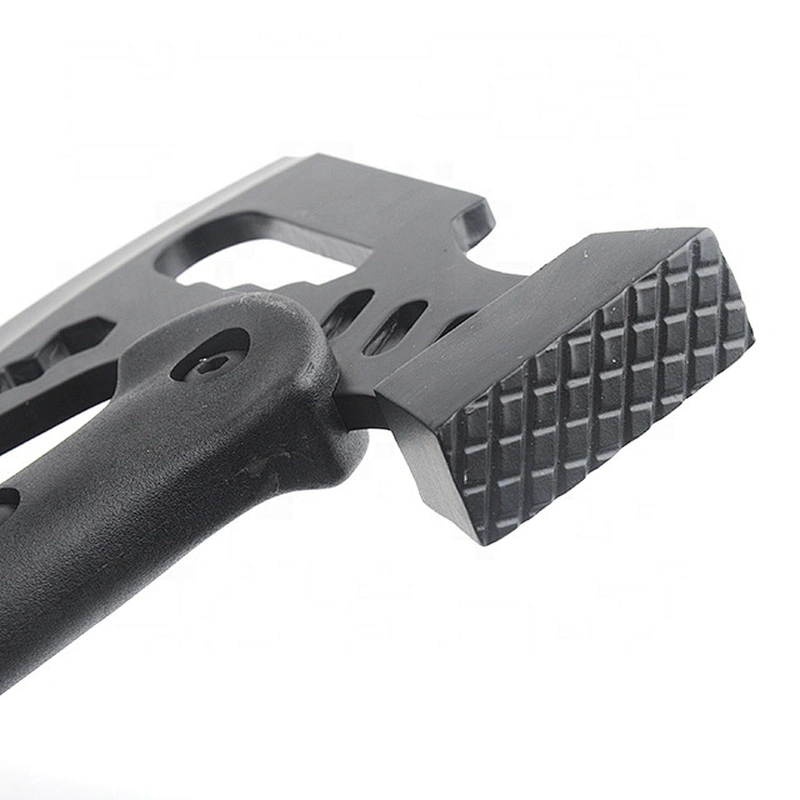 Double Sides Head Stainless Steel Hatchet Survival Camp Axe Hammer with Nylon Fiber Handle