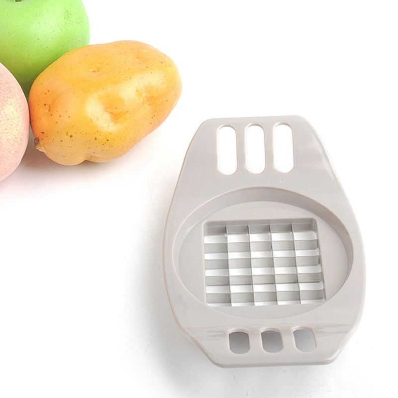 Easy to use new design hot selling potato cutter with plastic handle