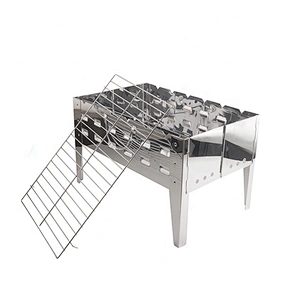 Folding BBQ Coal Grill Portable Grill  Outdoor BBQ grill charcoal