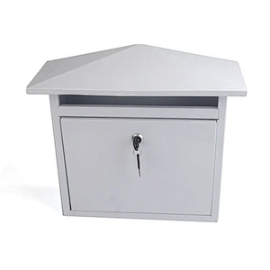 mailbox outdoor stainless steel mailbox wall mounted